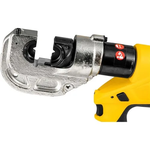 Alicate crimpador hidráulico a bateria 18V com 2 baterias e acessórios - ACV 400B  110V/220V