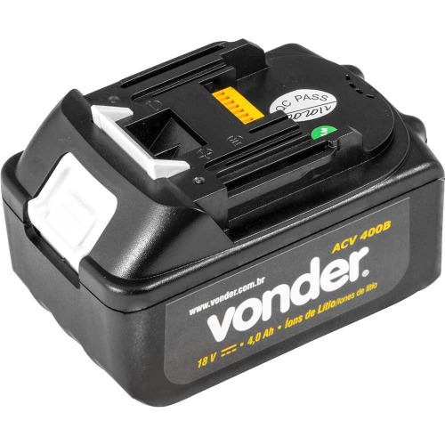 Alicate crimpador hidrulico a bateria 18V com 2 baterias e acessrios - ACV 400B  110V/220V