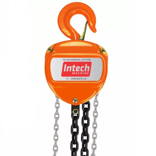 Talha manual com capacidade de 1.000 kg e 5 metros de corrente - LIFT510 Talha manual com capacidade de 1.000 kg e 5 metros de corrente - LIFT510