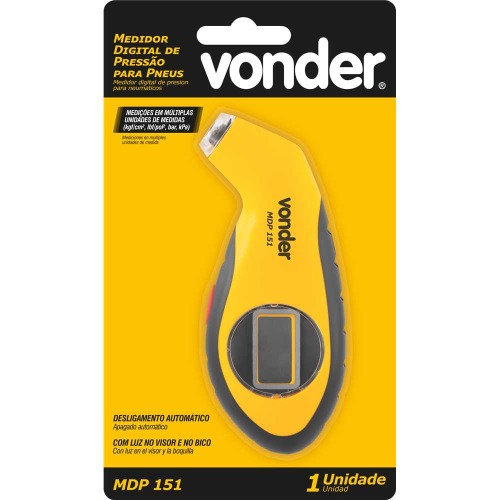 Calibrador e medidor digital de presso para pneus - MDP 151