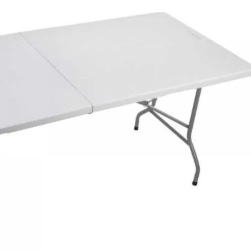 Mesa dobrável retangular 180 cm