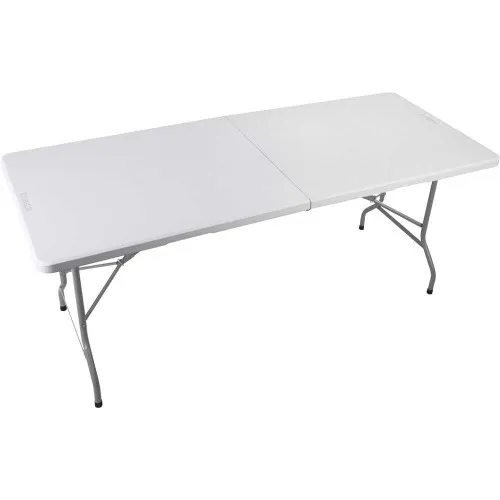 Mesa dobrável retangular 180 cm