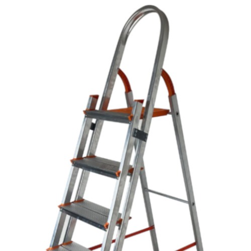 Escada de alumnio com 6 degraus duplos residencial - EMD006	