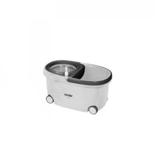 Balde espremedor com mop giratrio de rodinha capacidade 7,5 litros