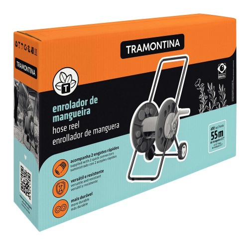 Enrolador para mangueira de 1/2