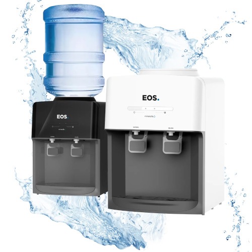 Bebedouro de mesa refrigerado eletrônico Branco Mineralle  - EBE03B  110V/220V Bebedouro de mesa refrigerado eletrônico Branco Mineralle  - EBE03B  110V/220V