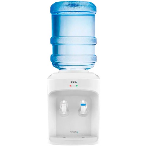 Bebedouro de mesa refrigerado eletrnico Mineralle branco - EBE01BB  110V/220V