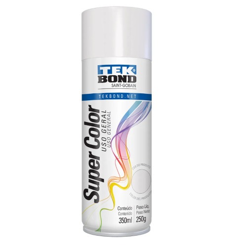 Tinta spray para uso geral 350 ml - Super color Tinta spray para uso geral 350 ml - Super color