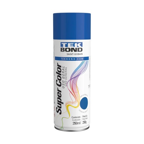 Tinta spray para uso geral 350 ml - Super color Tinta spray para uso geral 350 ml - Super color