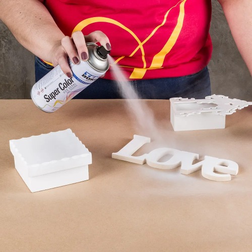 Tinta spray para uso geral 350 ml - Super color