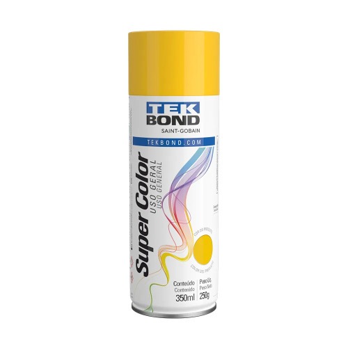Tinta spray para uso geral 350 ml - Super color