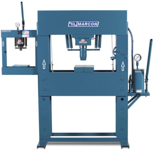 Prensa hidráulica capacidade 100 toneladas com auxiliar de 15 toneladas - 4208 Prensa hidráulica capacidade 100 toneladas com auxiliar de 15 toneladas - 4208