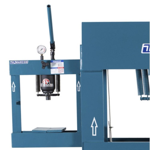Prensa hidráulica capacidade 100 toneladas com auxiliar de 15 toneladas - 4208 Prensa hidráulica capacidade 100 toneladas com auxiliar de 15 toneladas - 4208