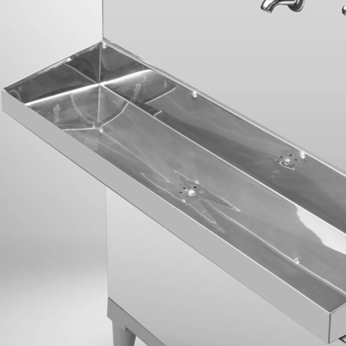 Bebedouro industrial de coluna 200 litros em aço inox   220V Bebedouro industrial de coluna 200 litros em aço inox   220V