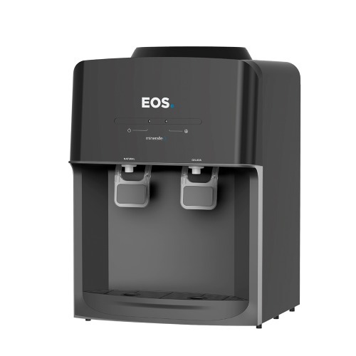 Bebedouro de mesa refrigerado eletrnico preto Mineralle - EBE03P  110V/220V