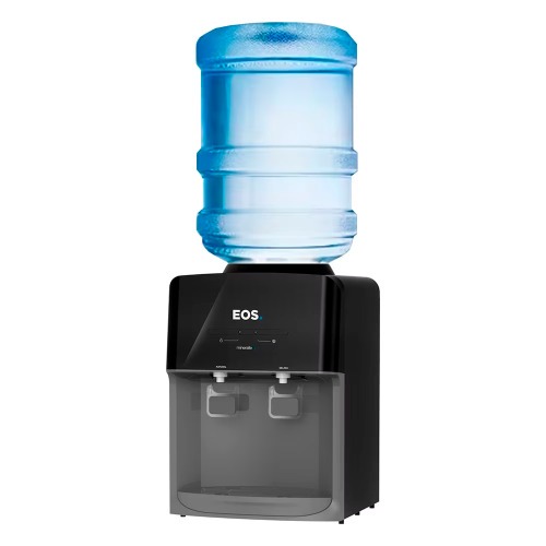 Bebedouro de mesa refrigerado eletrnico preto Mineralle - EBE03P  110V/220V