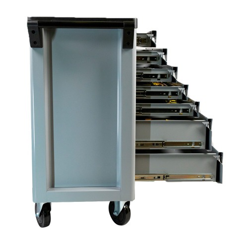 Carrinho para ferramentas com 7 gavetas e 258 ferramentas - Work Station