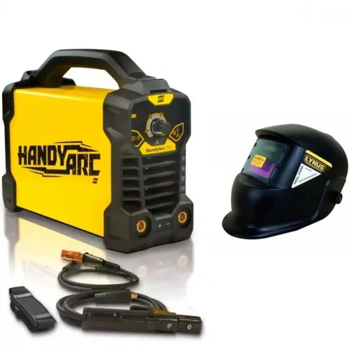 Kit Inversora de solda 160A HandyArc 162i + Máscara de solda automática  220V