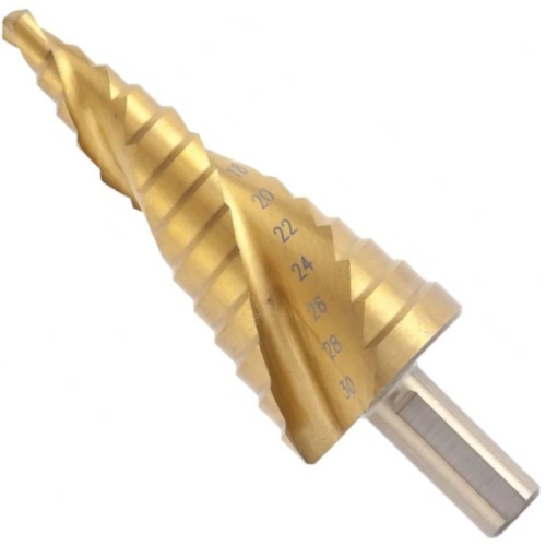 Broca escalonada aço rápido 6 a 30 mm - 723579 Broca escalonada aço rápido 6 a 30 mm - 723579