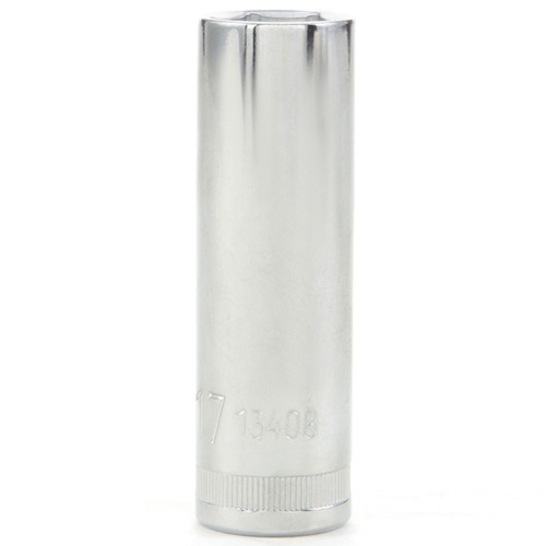 Soquete sextavado longo 17 mm encaixe 1/2
