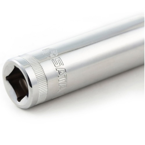 Soquete sextavado longo 17 mm encaixe 1/2