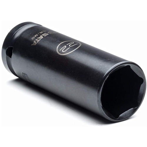 Jogo de soquete de impacto sextavado 10 a 24 mm encaixe 1/2 Jogo de soquete de impacto sextavado 10 a 24 mm encaixe 1/2