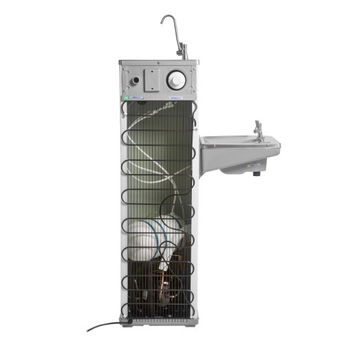 Bebedouro purificador de coluna conjugado kromanox - Press Star Side  220V Bebedouro purificador de coluna conjugado kromanox - Press Star Side  220V