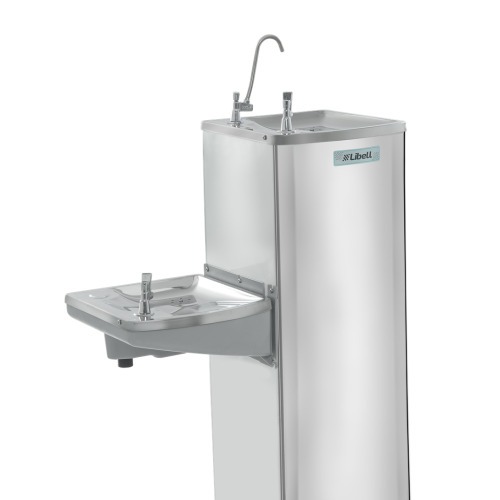 Bebedouro purificador de coluna conjugado kromanox - Press Star Side  220V Bebedouro purificador de coluna conjugado kromanox - Press Star Side  220V