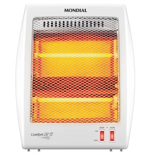 Aquecedor de ambientes 900W 2 em 1 quartzo Confort III - A-16  220V