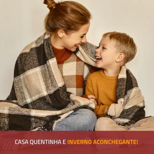 Aquecedor de ambientes 900W 2 em 1 quartzo Confort III - A-16  220V