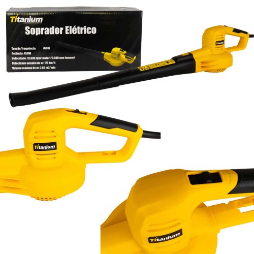 Soprador de ar 450 watts 2 velocidades - 07725 110V Soprador de ar 450 watts 2 velocidades - 07725 110V