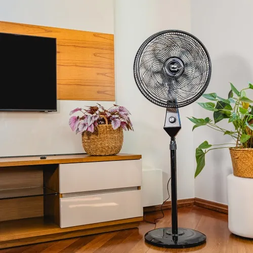 Ventilador de Coluna Oscilante 50 cm 8 Pás 3 Velocidades Wap