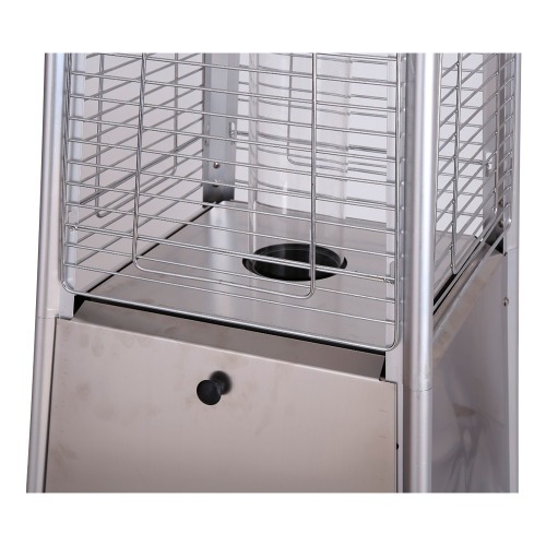 Aquecedor de Ambiente Externo a Gás Pirâmide preto - NI48PP Aquecedor de Ambiente Externo a Gás Pirâmide preto - NI48PP