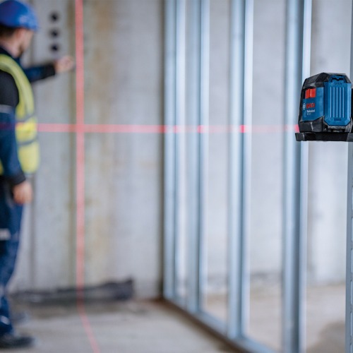 N�vel a laser 2 linhas 12 m com suporte girat�rio acoplado - GLL 12-22