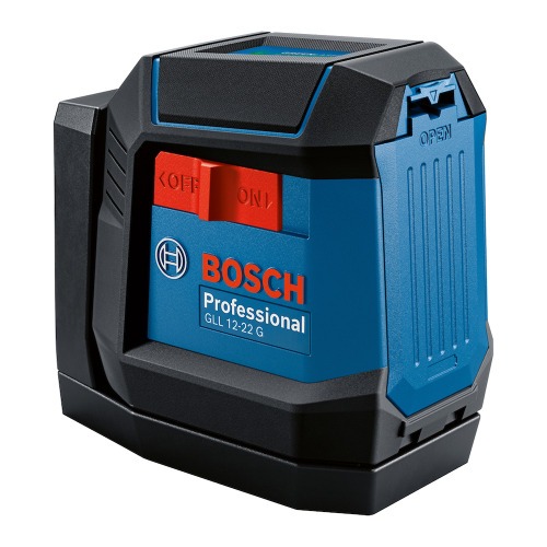 Nível a Laser com 2 linhas verdes 12m com bateria e suporte - GLL 12-22 G Nível a Laser com 2 linhas verdes 12m com bateria e suporte - GLL 12-22 G