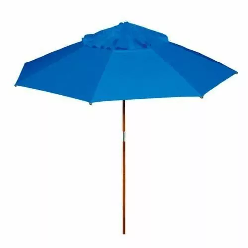 Ombrelone redondo 240 cm sem abas - AZUL ROYAL