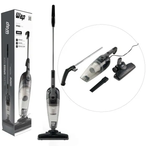 Aspirador de pó 3 em 1 portátil e vertical 1.350 watts - Silent Speed Max  110V