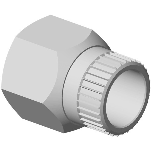 Chave vazada com encaixe de 32 dentes e di�metro de 16 mm - 108014