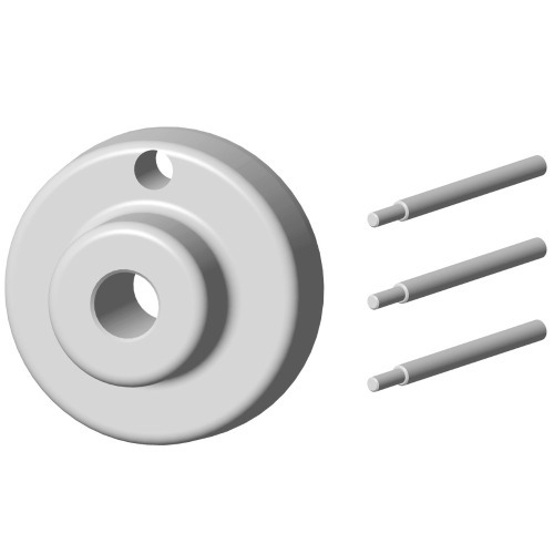 Instalador do retentor traseiro da árvore de manivelas - 141031 Instalador do retentor traseiro da árvore de manivelas - 141031