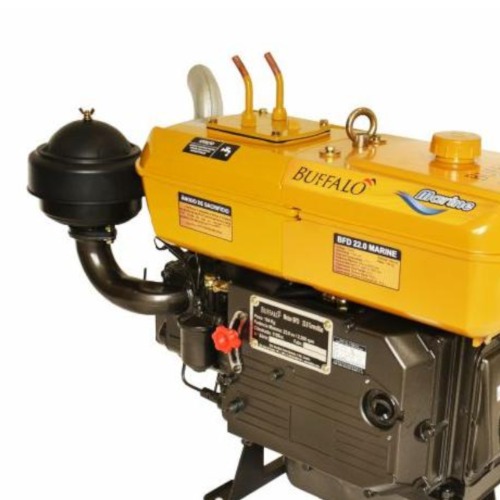 Motor a diesel 22 hp 4T partida manual Marine - BFD 22.0