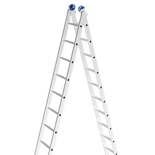 Escada de alumnio extensvel 4,42 x 7,57 m 2 x 15 degraus 3 em 1