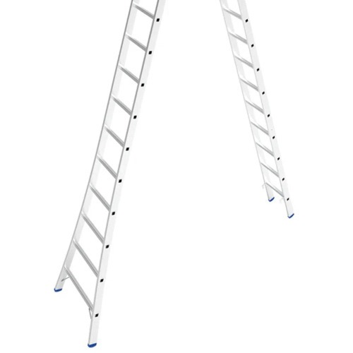 Escada de alumnio extensvel 4,42 x 7,57 m 2 x 15 degraus 3 em 1