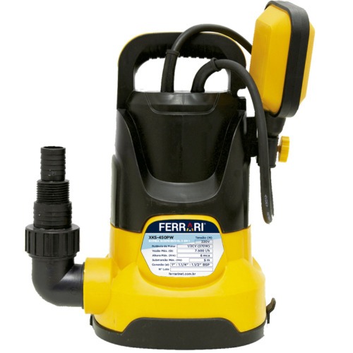 Bomba submersível 400 watts para Água limpa - XKS 450PW  220V Bomba submersível 400 watts para Água limpa - XKS 450PW  220V