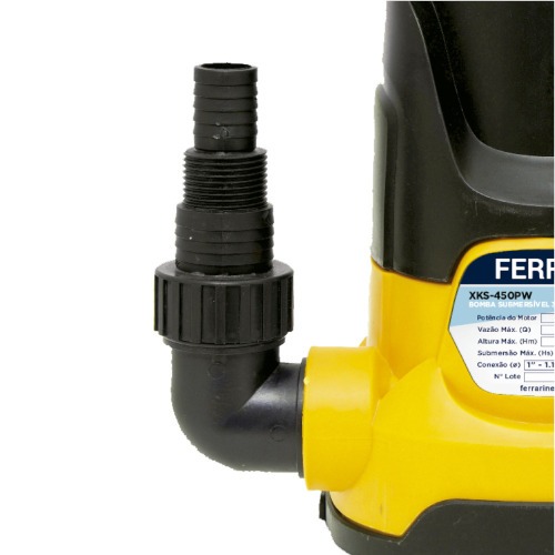Bomba submersível 400 watts para Água limpa - XKS 450PW  220V Bomba submersível 400 watts para Água limpa - XKS 450PW  220V