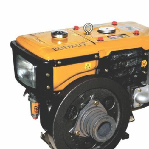 Motor a diesel 13 hp 4T partida manual radiador com farol - BFD 13.0 