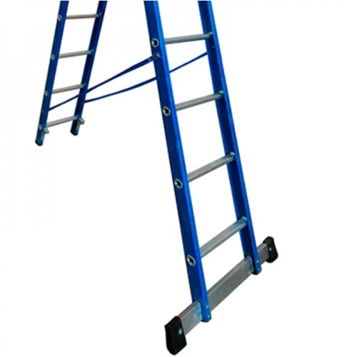 Escada de fibra de vidro 9 / 16 degraus 2,80 x 5,0 m modelo multiuso - TEAFP Escada de fibra de vidro 9 / 16 degraus 2,80 x 5,0 m modelo multiuso - TEAFP