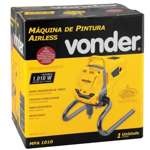 Máquina de pintura airless 1.100 watts 3.000 psi - MPA 1010  220V