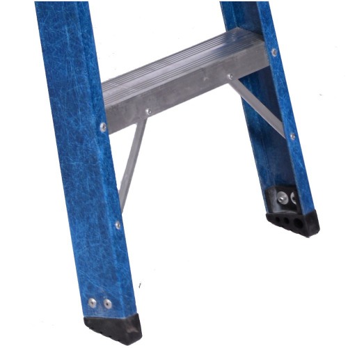 Escada tesoura dupla em fibra de vidro 6 degraus 1,80 m - Premium