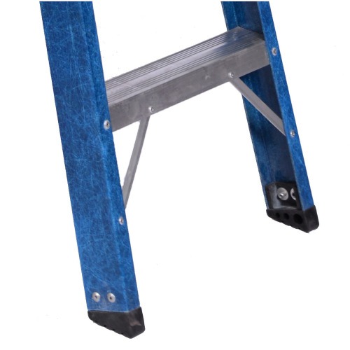 Escada tesoura dupla em fibra de vidro 5 degraus 1,5 m - Premium Escada tesoura dupla em fibra de vidro 5 degraus 1,5 m - Premium