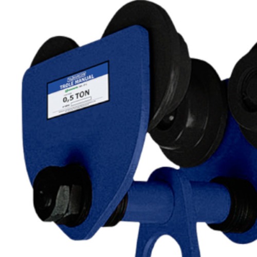 Carro trole manual capacidade 0,5 Toneladas - CT-1